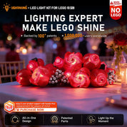 LIGHTAILING LED Light Kit for Lego 10328 Bouquet of Roses