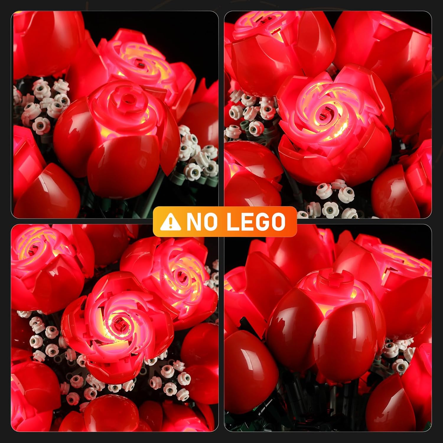 LIGHTAILING LED Light Kit for Lego 10328 Bouquet of Roses