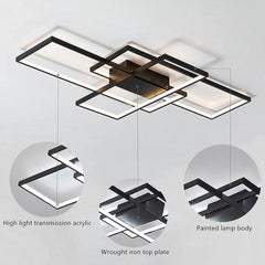 Ceiling light fixture with detailed components on a white background