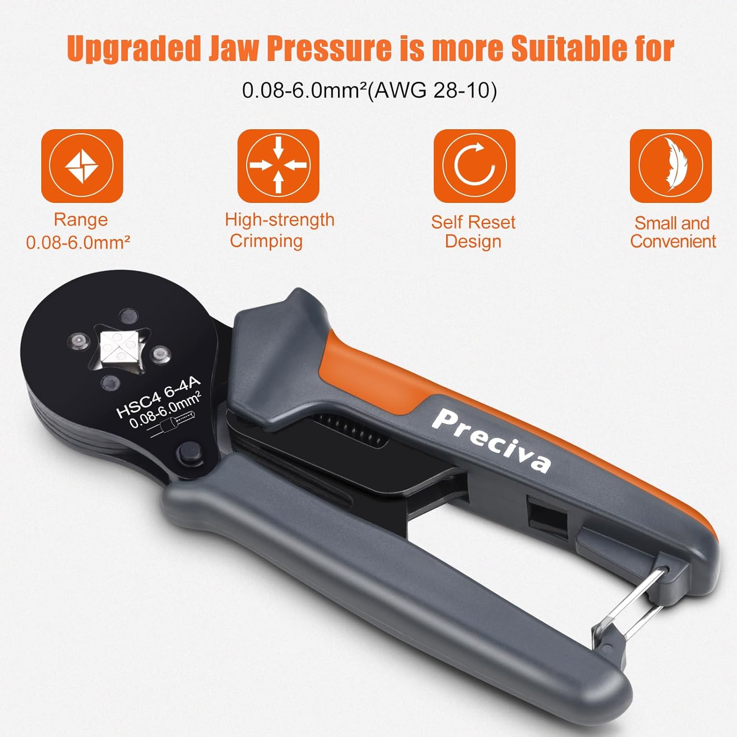 Ferrule Crimper Plier Kit with 1200 Terminal Connectors