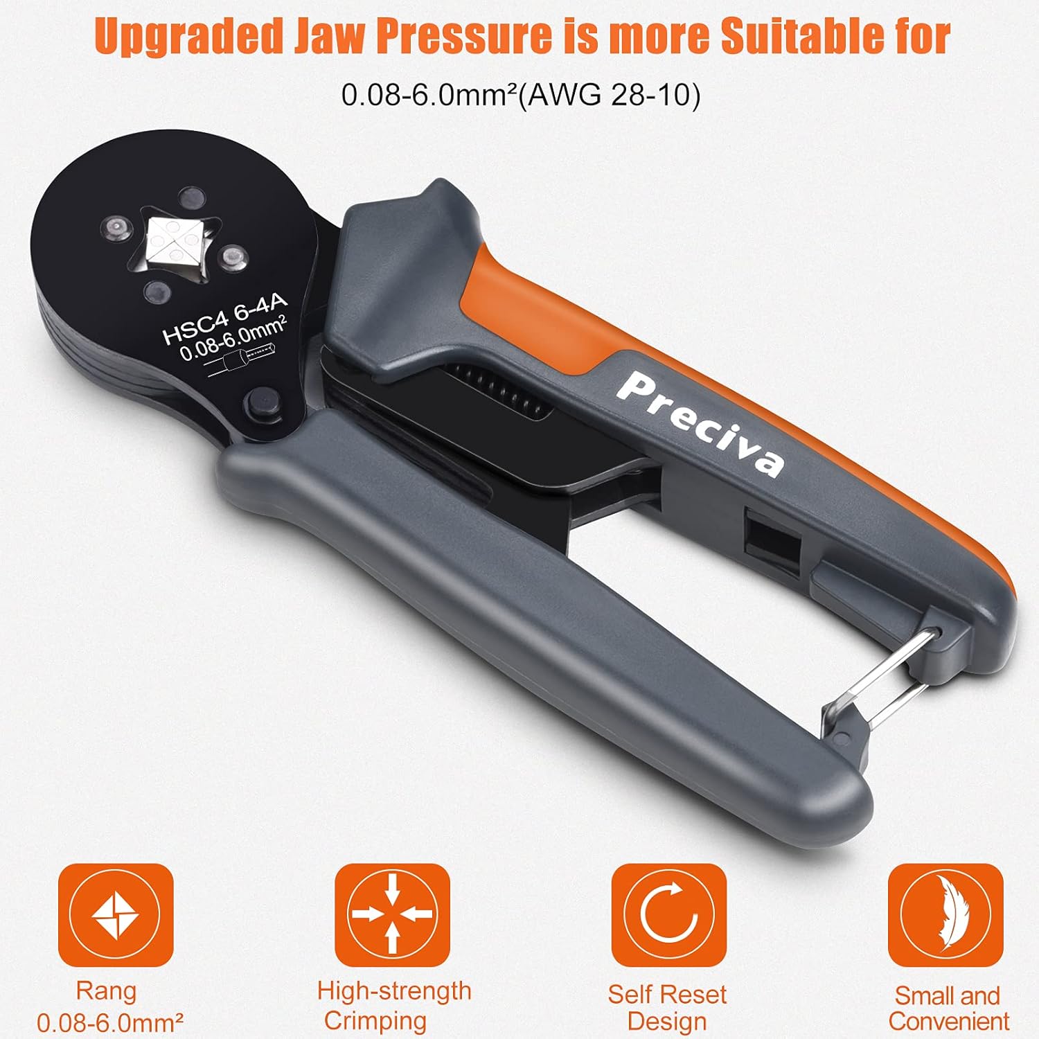 Ferrule Crimper Plier Kit with 1200 Terminal Connectors