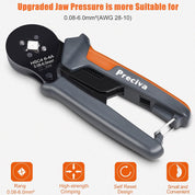 Ferrule Crimper Plier Kit with 1200 Terminal Connectors