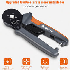 Ferrule Crimper Plier Kit with 1200 Terminal Connectors