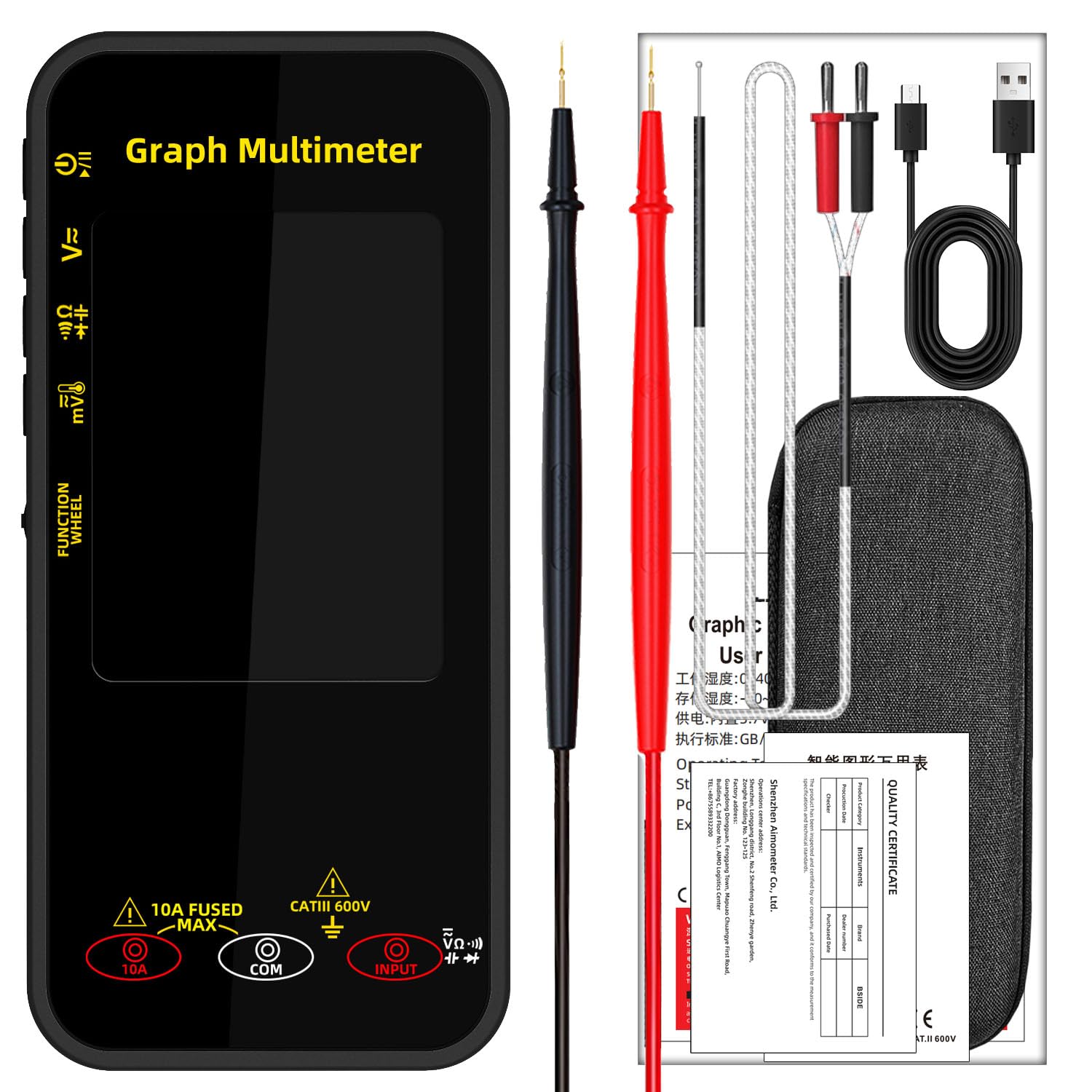 Digital Multimeter 20000 Count TRMS 1000V 10A