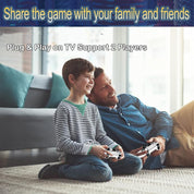 Upgraded Retro Game Console – 21,000+ Games, Dual Controllers, HDMI, 2-Player TV System