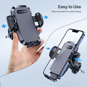 Miracase Ultra Stable Double-Hook Air Vent Car Phone Holder – Black