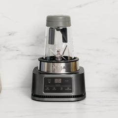 Foodi Power Nutri Blender 2-in-1 | 1100W Smoothie & Frozen Drink Maker – Silver
