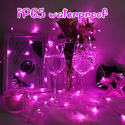 Pink Valentine's Day Fairy Lights