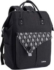 Laptop Rucksack 15.6" – Computer Backpack for School, Travel, Business, College, Grey