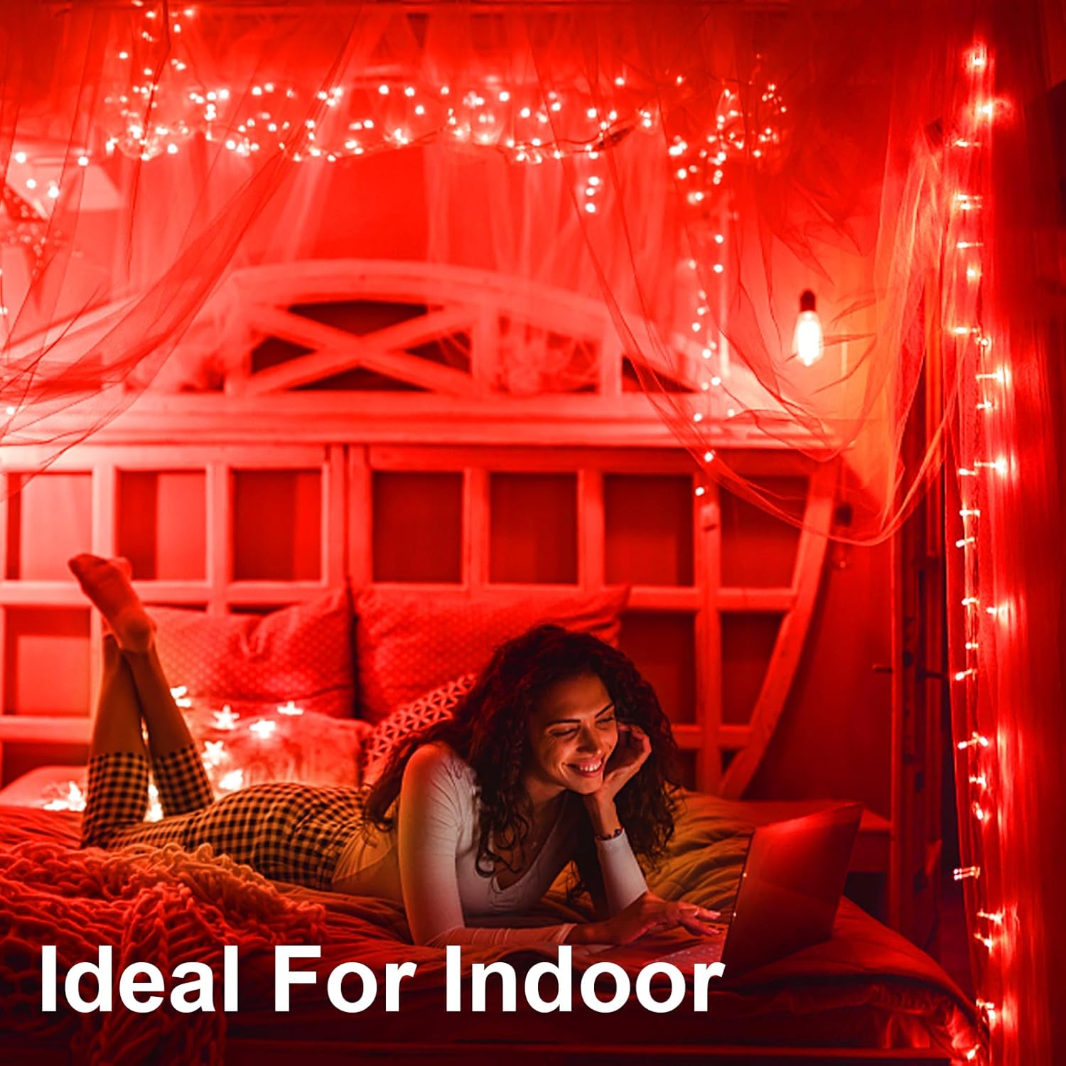 Battery Operated Waterproof Fairy String Lights with Timer, 3M 30 LED Decorative Lights for Indoor and Outdoor Use
