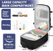 Ryanair Underseat Cabin Backpack – Travel Bag, Laptop Rucksack, Hand Luggage Bag