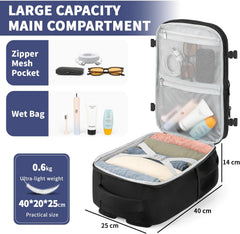 Ryanair Underseat Cabin Backpack – Travel Bag, Laptop Rucksack, Hand Luggage Bag