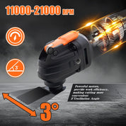 300W Oscillating Multi Tool with 24 Accessories