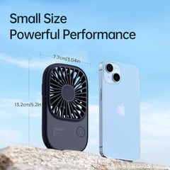 Portable Handheld Mini Fan – 3 Speeds USB Rechargeable