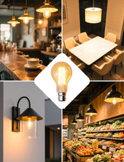 B22 LED Filament Bulb 7.2W 1521lm Warm White Pack of 2