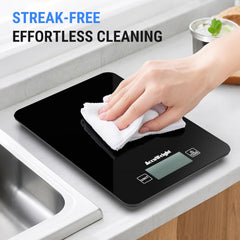 K780 Smart Bluetooth Kitchen Scales with Nutrition Calculator, 5kg/11lb Food Scale for Cooking, Diet & Weight Loss
