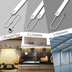 1.3ft LED batten light 18W daylight
