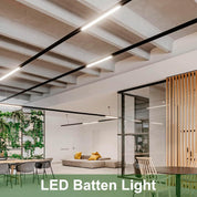LED Batten Lights 6500K Daylight | IP20 Fluorescent Strip Ceiling Light UK