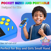 Handheld Game Console for Kids – 218 Built-in Retro Games, 3.0" HD Screen, Rechargeable
