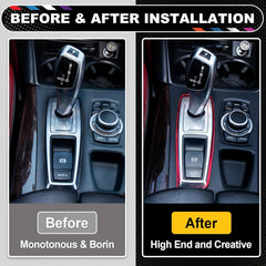 Red Car Interior Trim Strips – 10M DIY Flexible Dashboard & Decoration Accessories