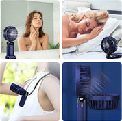 5 Speed USB Rechargeable Handheld Fan