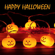 Halloween Pumpkin String Lights 3m 20 LED Indoor Outdoor Decoration