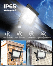 50W LED Security Light with PIR Motion Sensor 5000LM Outdoor Floodlight