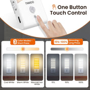 Rechargeable LED Motion Sensor Night Lights Indoor 2 Pack Dimmable