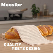 100% Cotton Kitchen Cleaning Cloths – Soft, Absorbent & Quick Dry Dish Cloths, 6-Pack