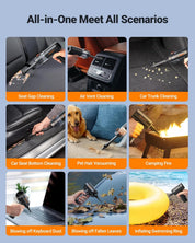 SEALIGHT Portable Cordless Car Vacuum 25000Pa
