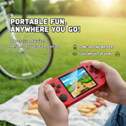 16-Bit Handheld Game Console – 3" HD Screen, 300 Built-in Retro Games, Portable Player for Kids & Adults