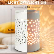Bobolyn Ceramic Electric Wax Melt Burner – Fragrance Oil Warmer for Home & Office