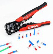 Automatic Wire Stripper Cutter Crimper AWG10–24 3-in-1