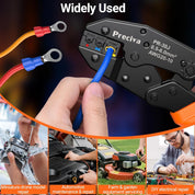 Preciva Insulated Crimping Tool Set with 350 Connectors