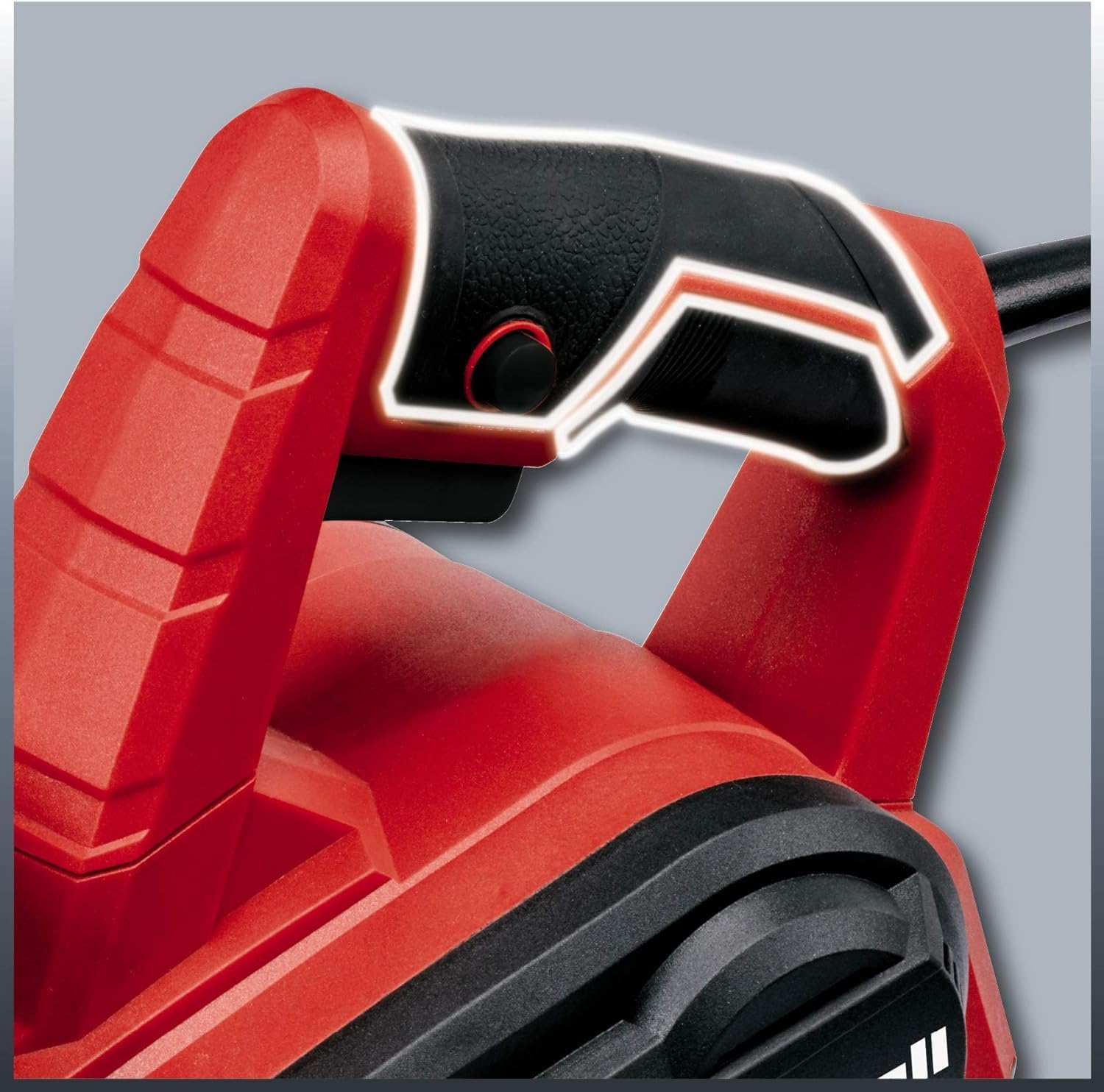 Einhell 4345310 TC-PL 750 Electric Planer | Up To 2mm Chip Depth, Aluminium Soleplate, Parallel Stop, Fold Depth Stop | 750W Wood Plane For Doors and Woodworking Includes Carbide Planing Knife, Red