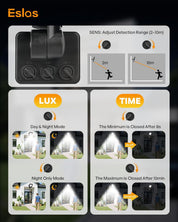 30W Motion Sensor Security Light 3000LM LED Outdoor Floodlight IP65