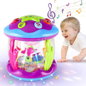 Untimaty Ocean Musical Baby Toy – Rotating Sensory Play for 6–18M & 1st Birthday Gift