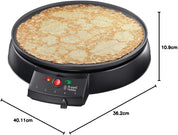 Russell Hobbs Electric Crepe & Pancake Maker – 30cm Non-Stick Hotplate