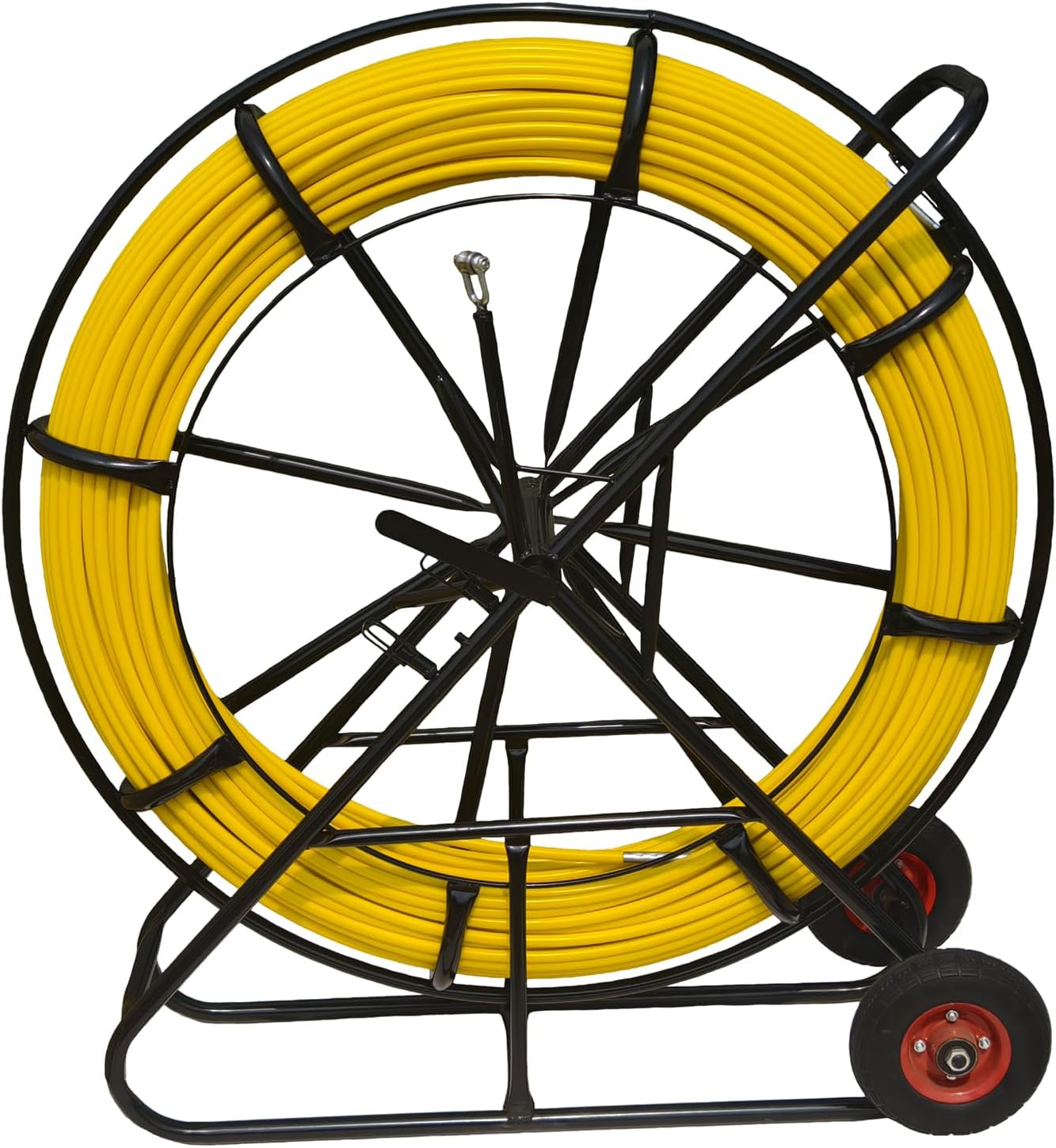 Fiberglass Duct Rodder 14x200m with Wheels and Brake