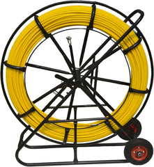 Fiberglass Duct Rodder 14x200m with Wheels and Brake