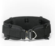 Padded 36'' Tool Belt for Men, Adjustable Work Belt with Heavy Duty Buckle Back Support for Carpenters, Electricians & Gardeners