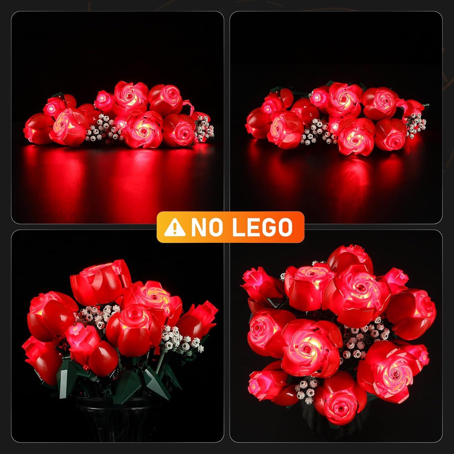 LIGHTAILING LED Light Kit for Lego 10328 Bouquet of Roses