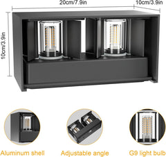 LED exterior light for balcony

