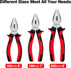 Sharp-tec Combination Pliers 160mm – Wire Cutting & Crimping Tool