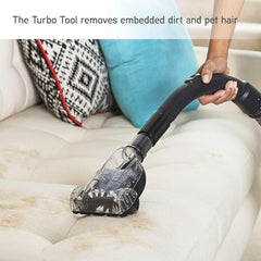 Vax Pick Up Pet Cylinder Vacuum Cleaner – 2.5L Bagless, Compact Lightweight Corded Vac with Turbo Tool for Pet Hair