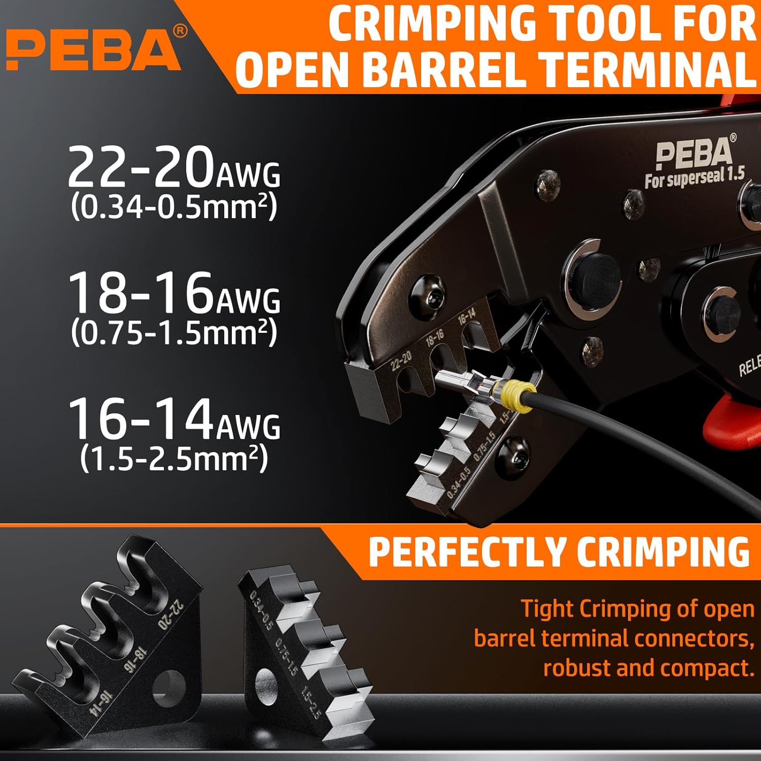 Waterproof Automotive Electrical Connector Crimping Kit