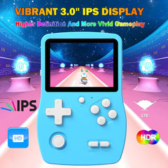 Portable 32-Bit Handheld Game Player – 139 Built-in Games, 3.0