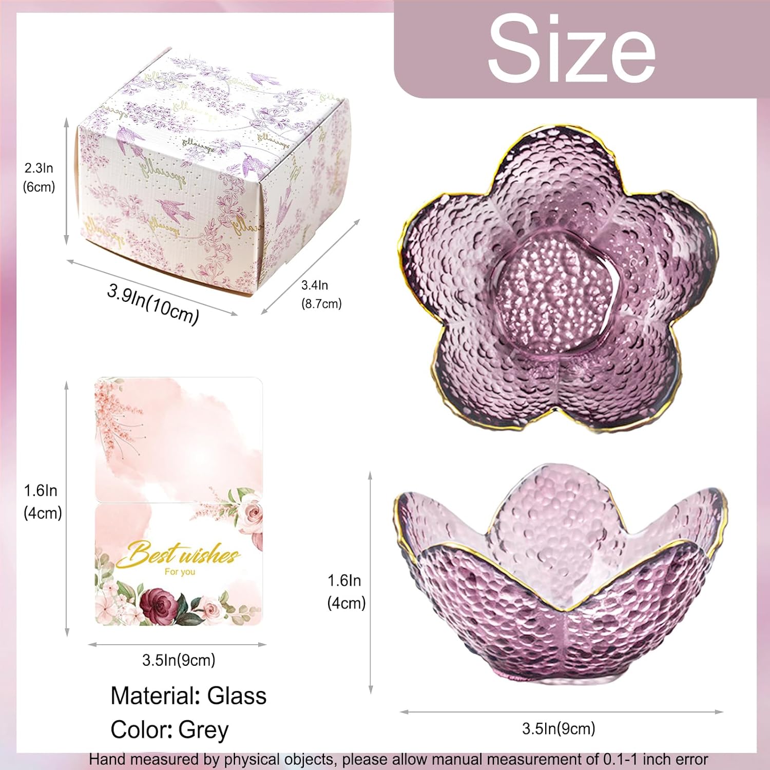 Trinket Dish for Women – Jewelry Tray, Ring Holder & Cute Room Décor Gift for Birthday or Housewarming