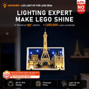 LED Light Kit for Lego 21064 Paris – City of Love