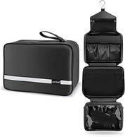 Hanging Travel Toiletry Bag – Large Waterproof Foldable Wash Organizer for Men & Women